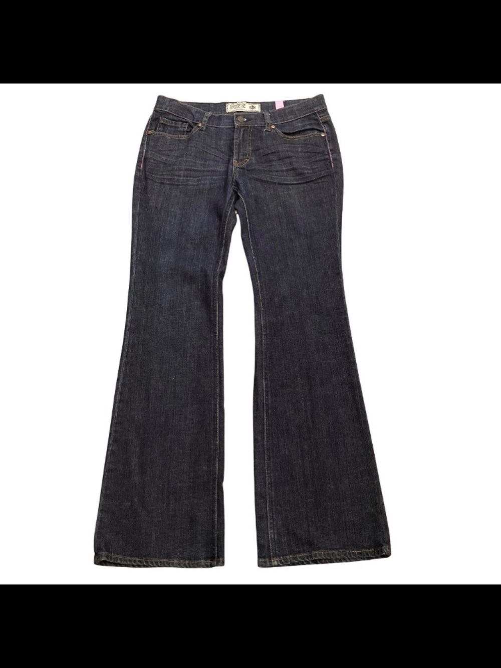 VS PINK Victoria's Secret Women's VTG Y2K Boot Flare Blue Jeans Size 8S
